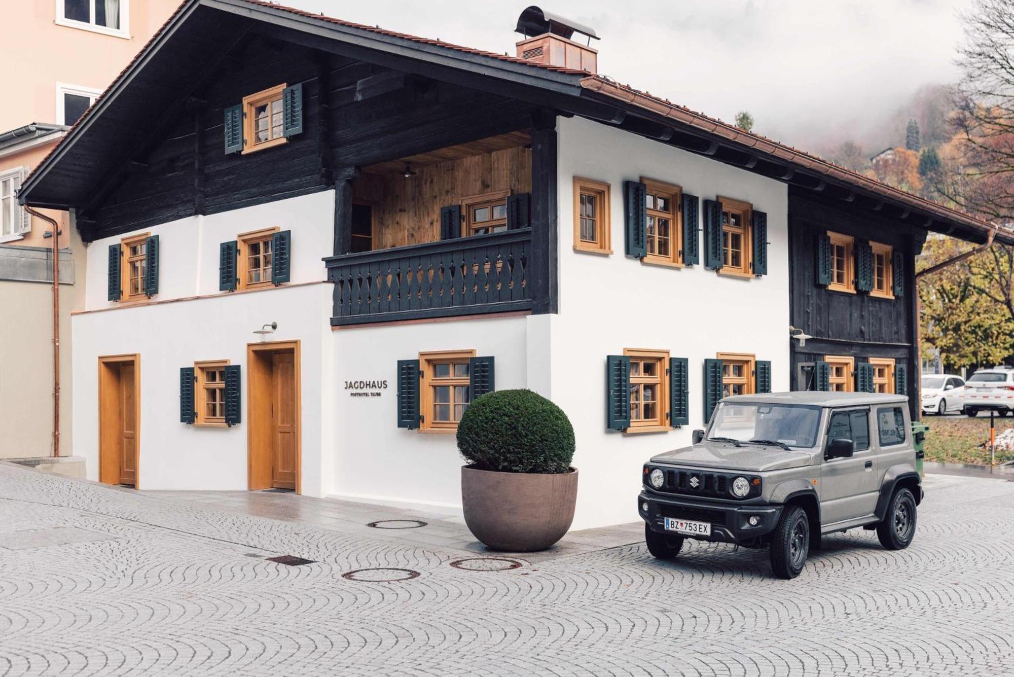 Posthotel Taube Schruns Zewnętrze zdjęcie