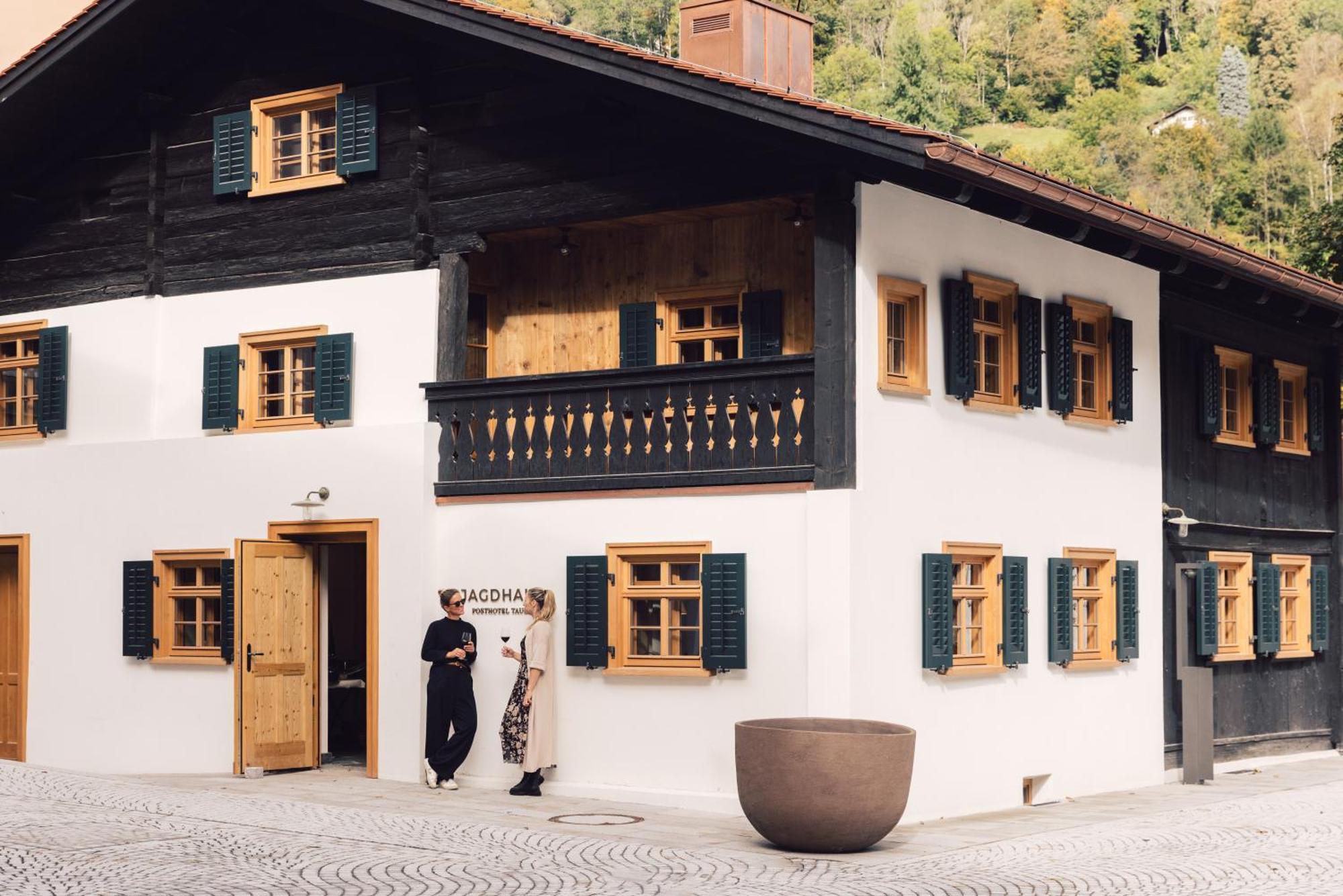 Posthotel Taube Schruns Zewnętrze zdjęcie